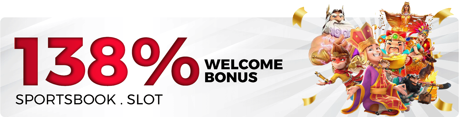 138% Welcome Bonus Slots & Sportsbook